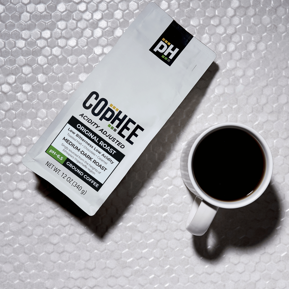 Electrolytes Infused Coffee, Easy on the Stomach COpHEE